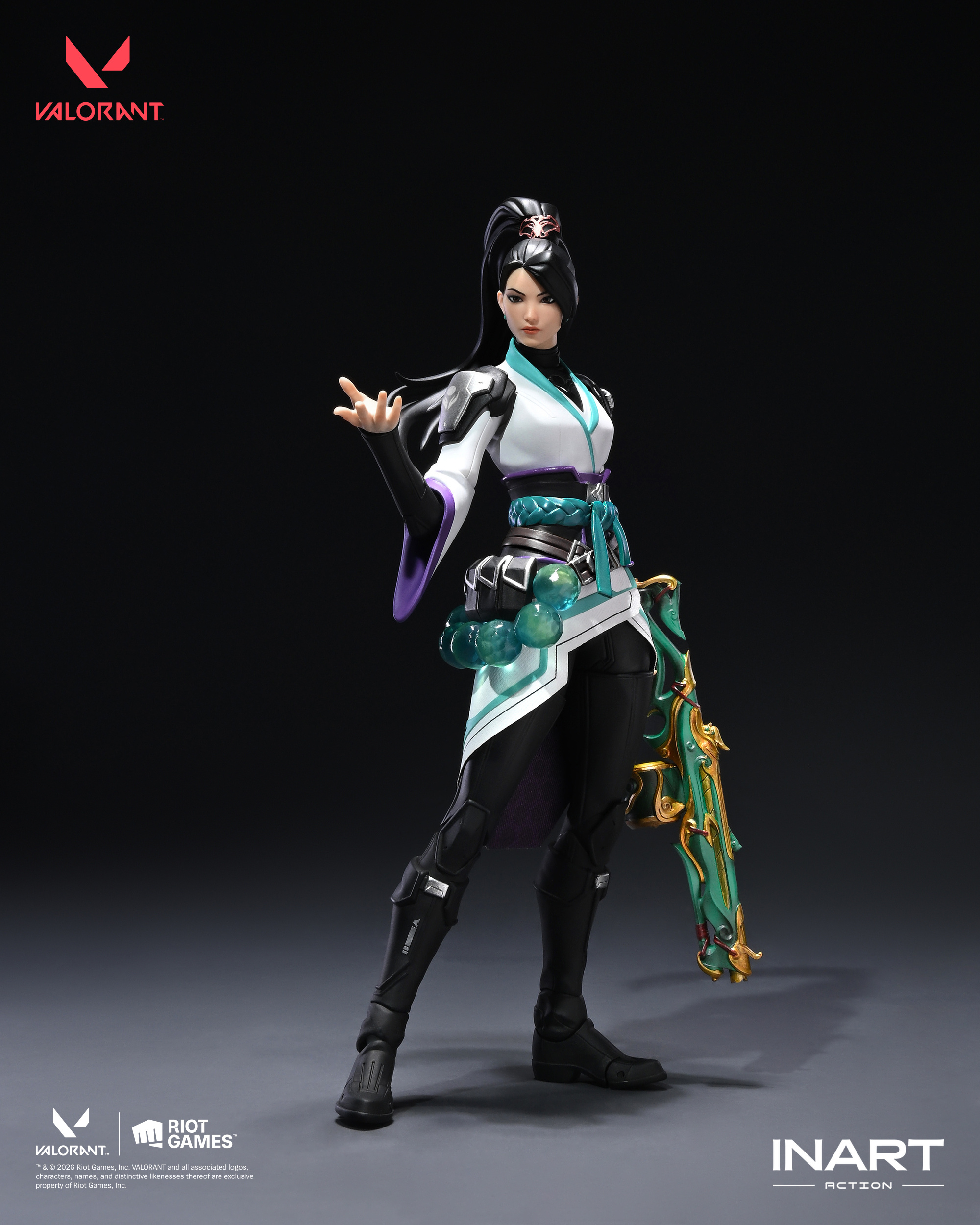 QS INART Action 高约16.3cm MAG G0015 无畏契约 贤者 可动