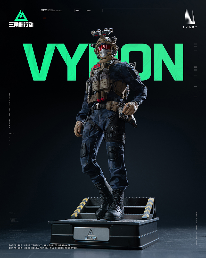 QS INART 1/6 MAG045 三角洲行动 威龙 可动人偶