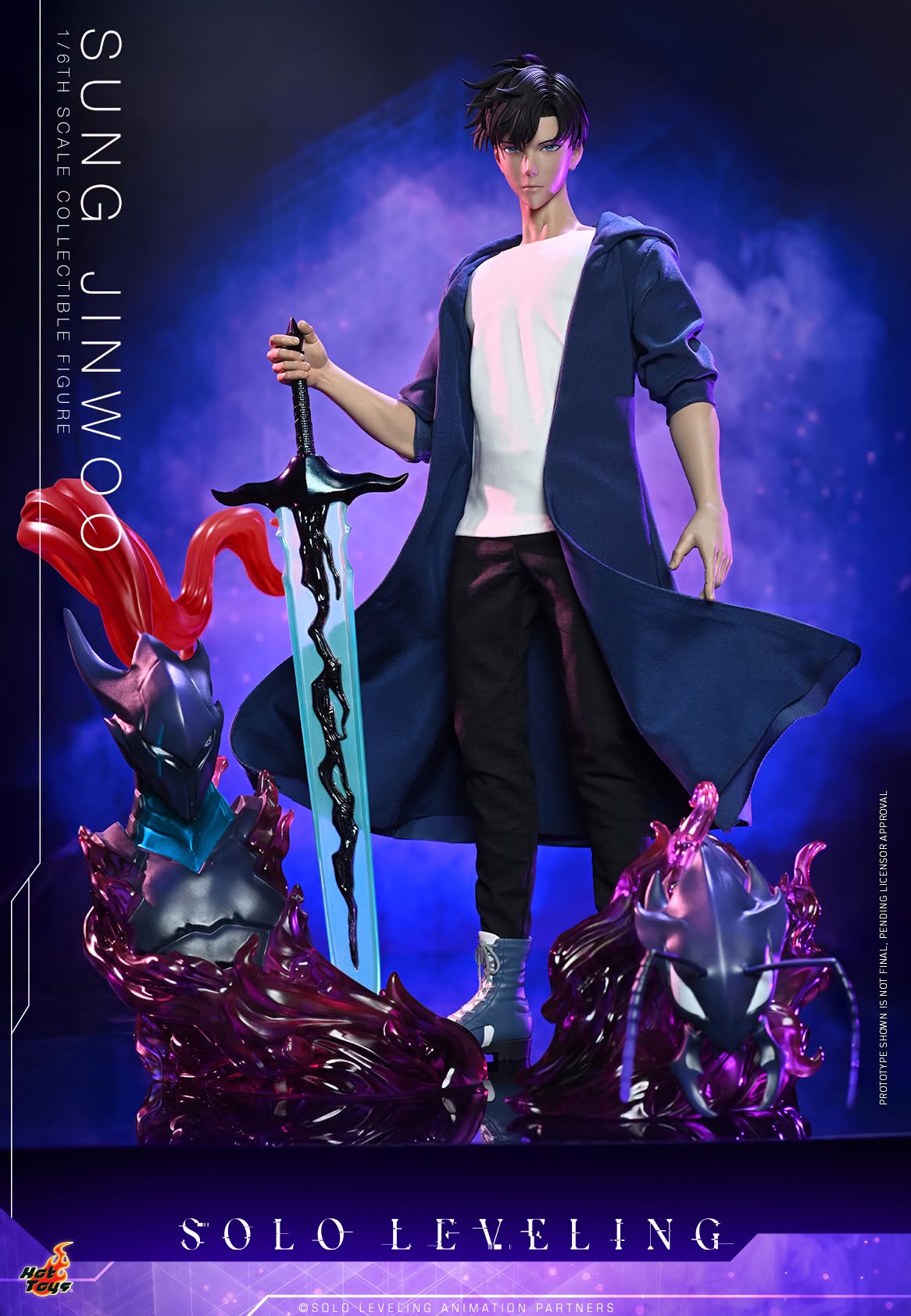 HOTTOYS HT 1/6 TMS193 我独自升级 程肖宇 可动人偶