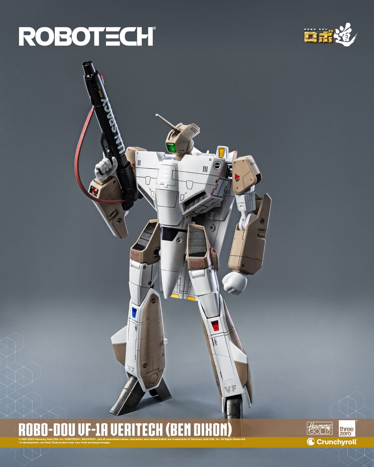 Threezero 3A 太空堡垒 VF-1A 变形战斗机 班 迪克逊 3Z0306