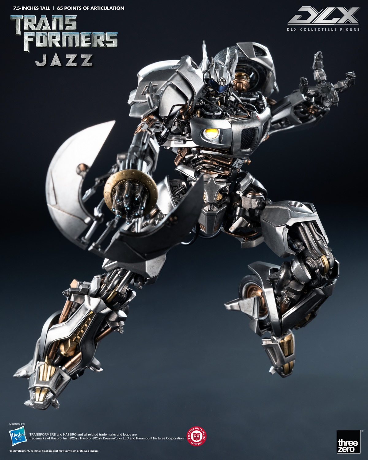 3A Threezero 19cm DLX 变形金刚 爵士 3Z09000W0 共2款