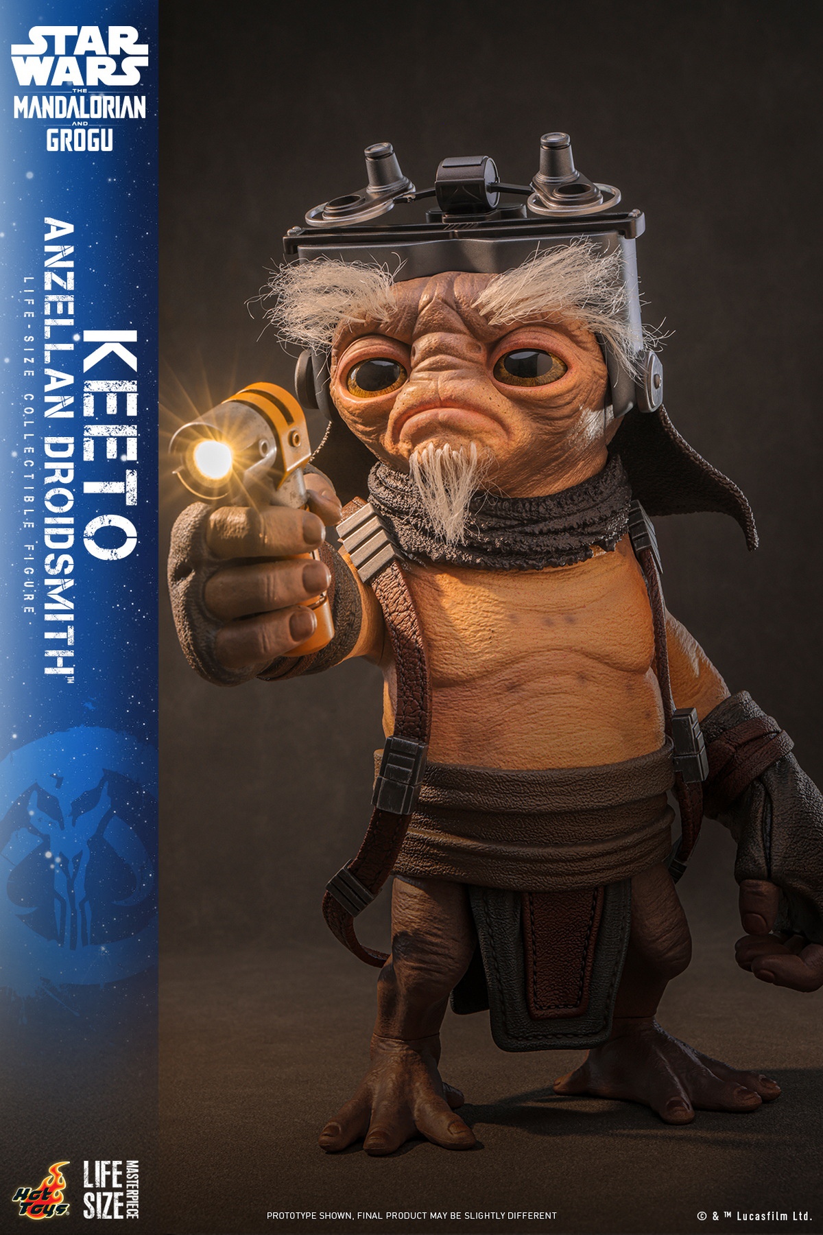 HOTTOYS HT 1/1 LMS018 星球大战 基托安泽尔机器人专家