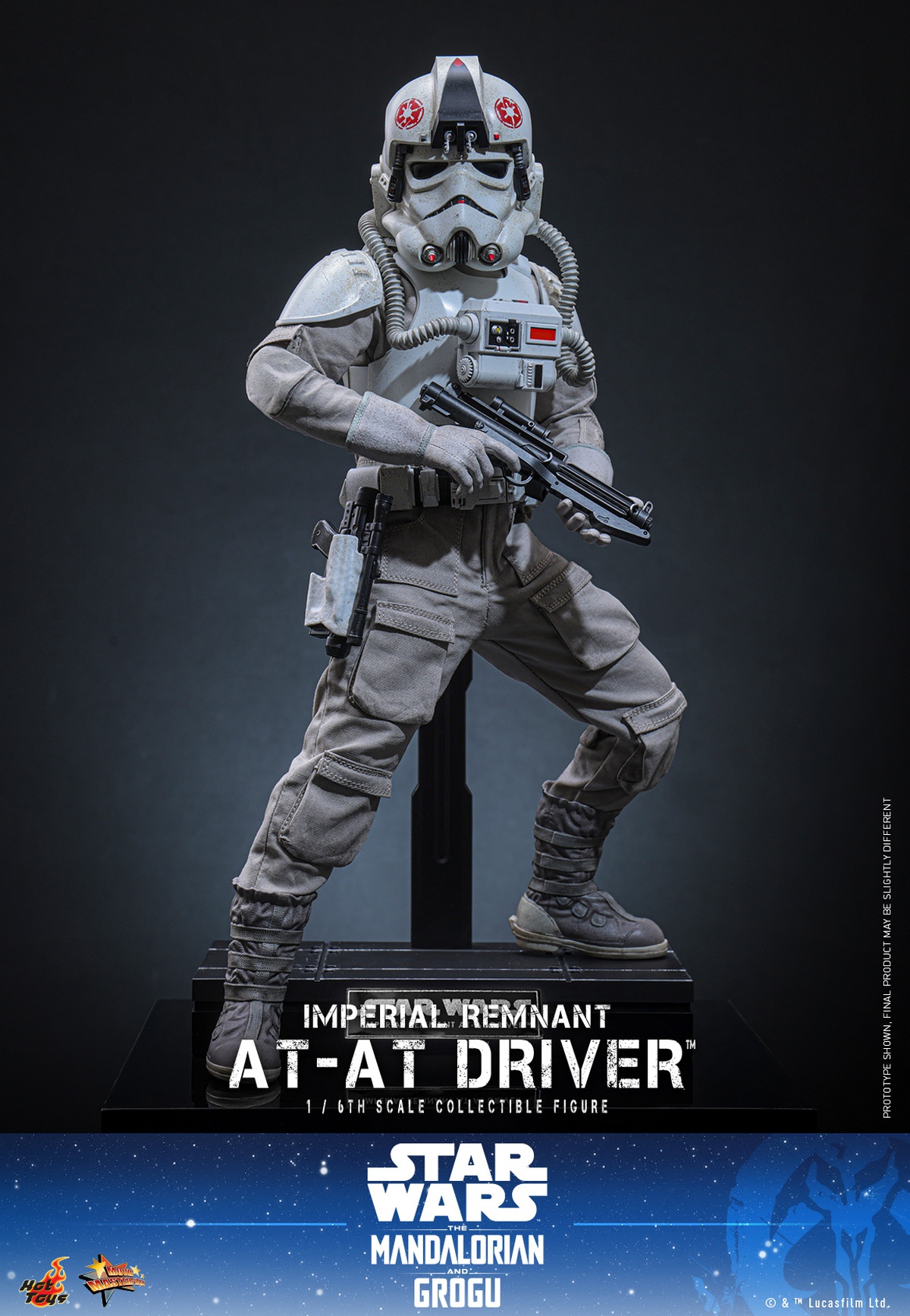 HOTTOYS HT 1/6 MMS845 星球大战 帝国残余AT-AT驾驶员