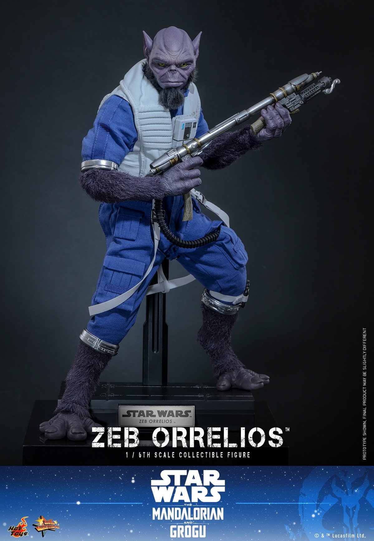 HOTTOYS HT 1/6 MMS876 星球大战 泽布 奥雷利奥斯