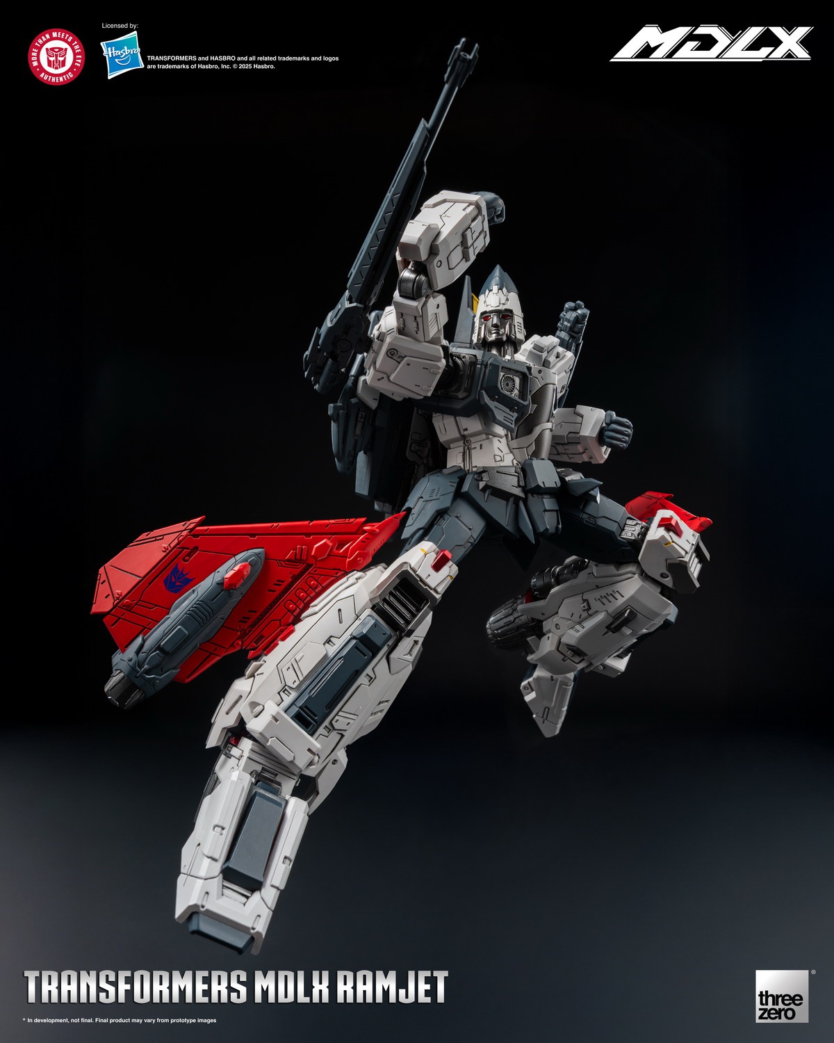 Threezero 3A 20cm 变形金刚 MDLX 喷气机 可动人偶3Z08870W0