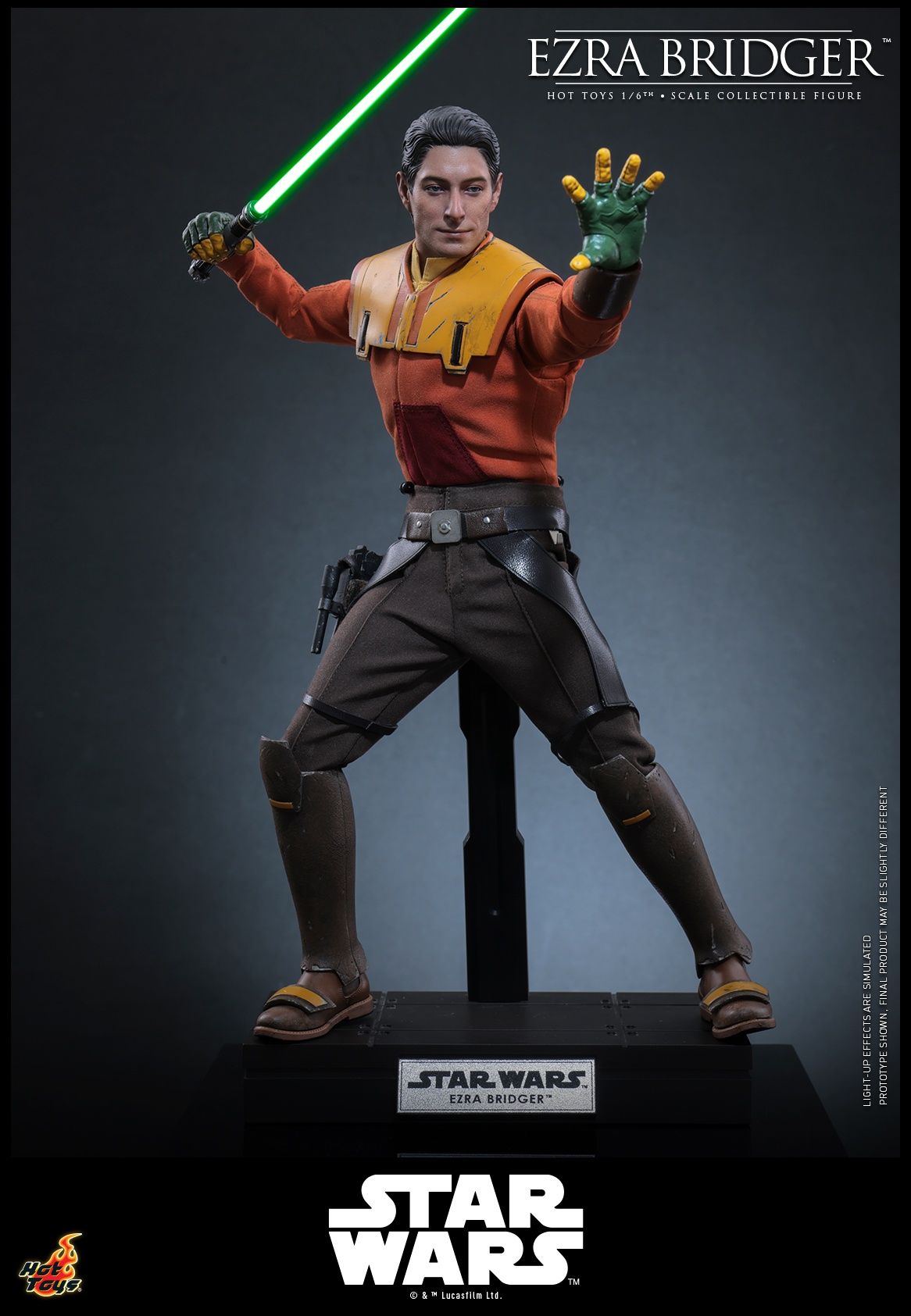 HOTTOYS HT 1/6 TMS172 星球大战义军崛起 埃兹拉布里杰