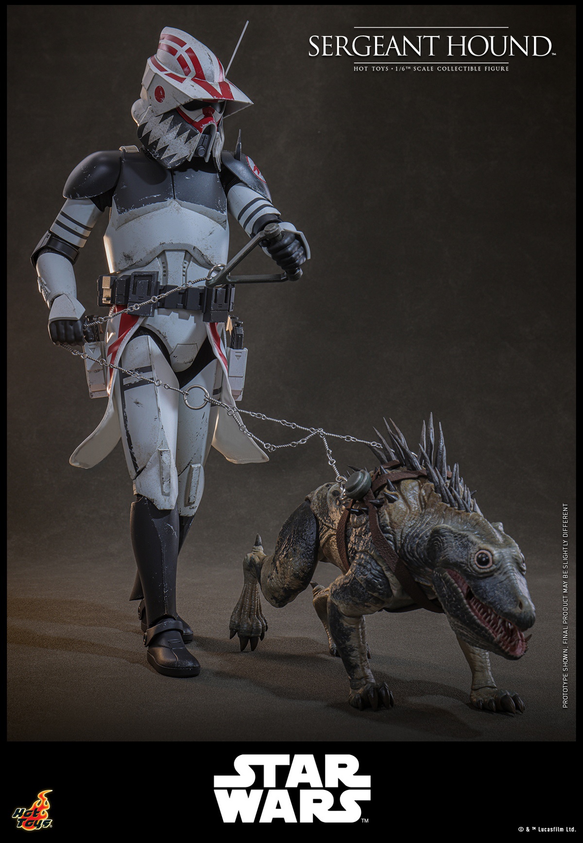 HOTTOYS HT 1/6 TMS167 星球大战 猎犬中士 可动
