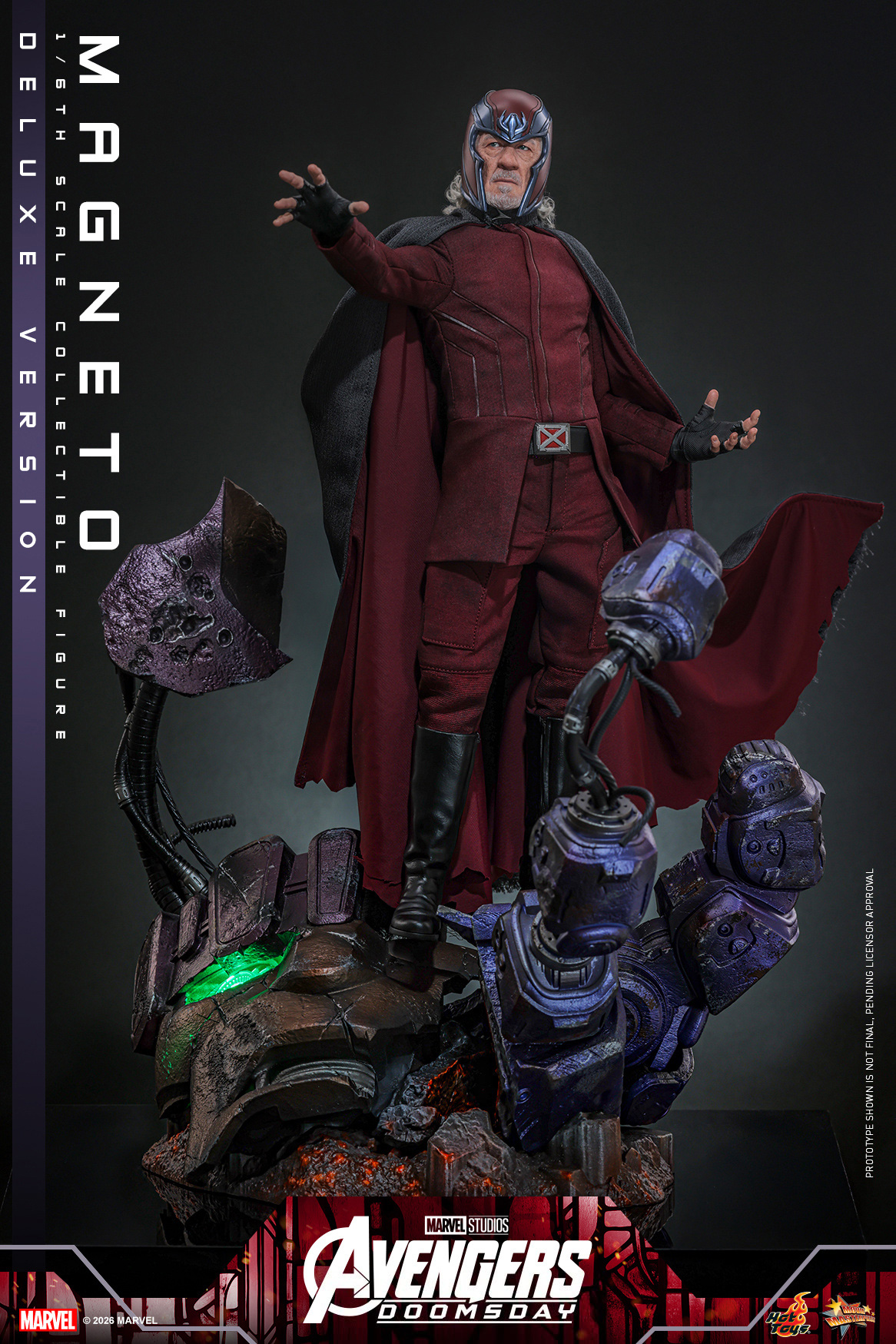 HOTTOYS HT 1/6 MMS912 MMS913 复联5 万磁王 X战警 2款